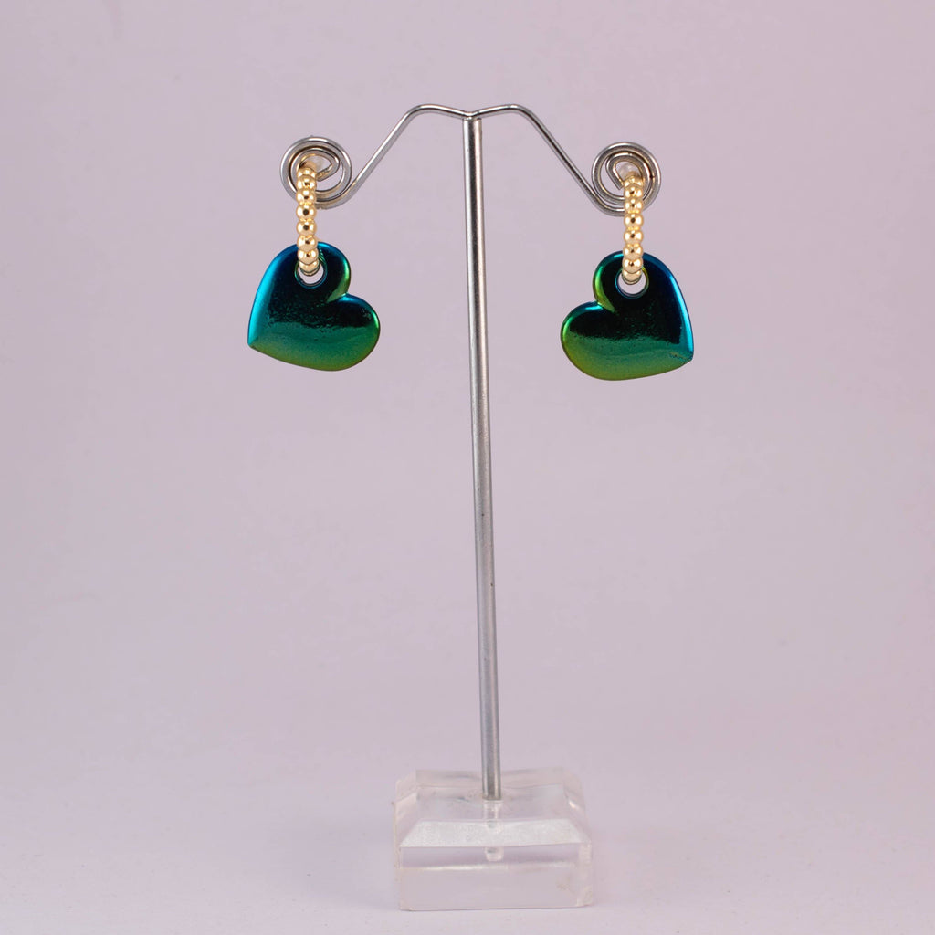 Vibrant Heart Earrings 25 - Client451