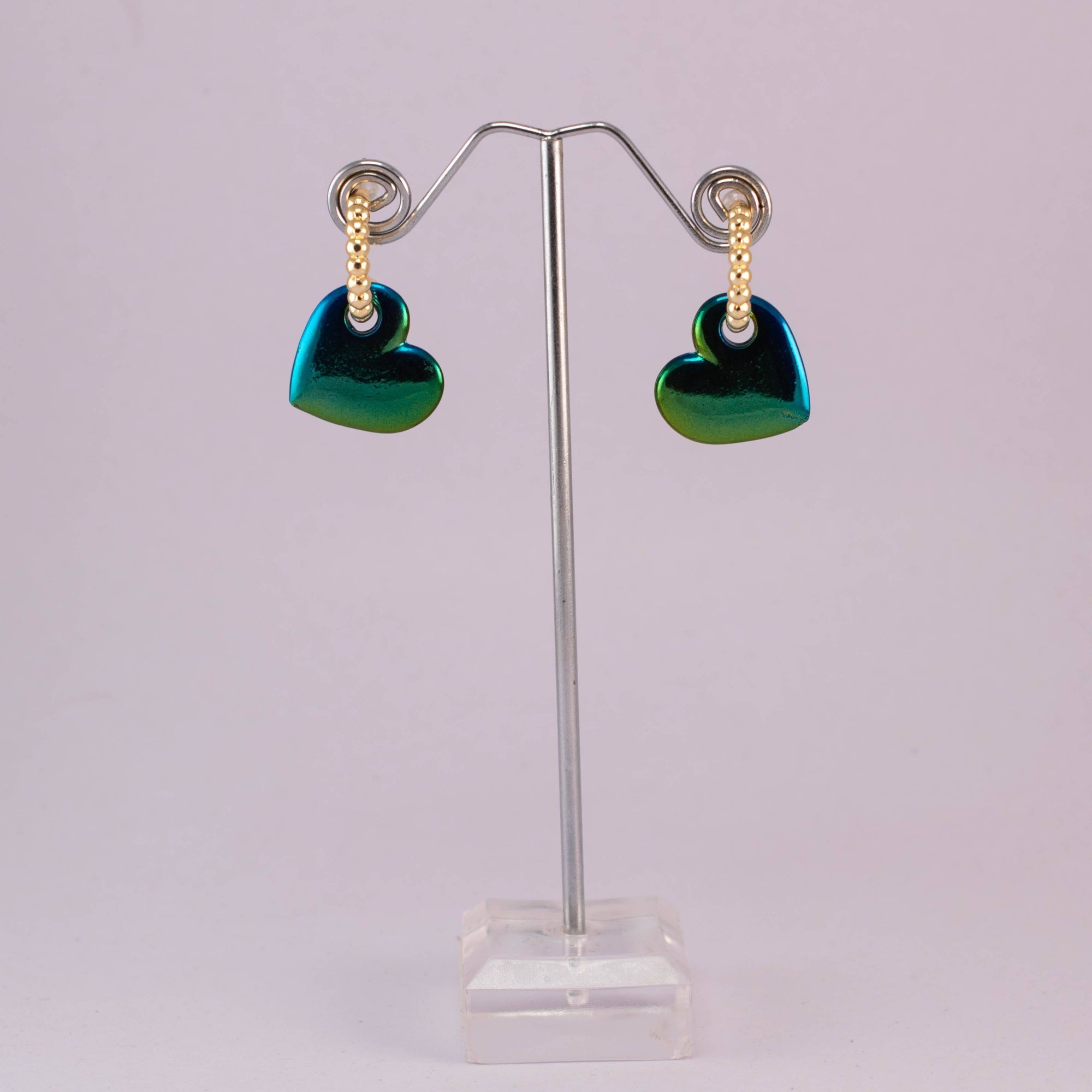 Vibrant Heart Earrings 25 - Client451