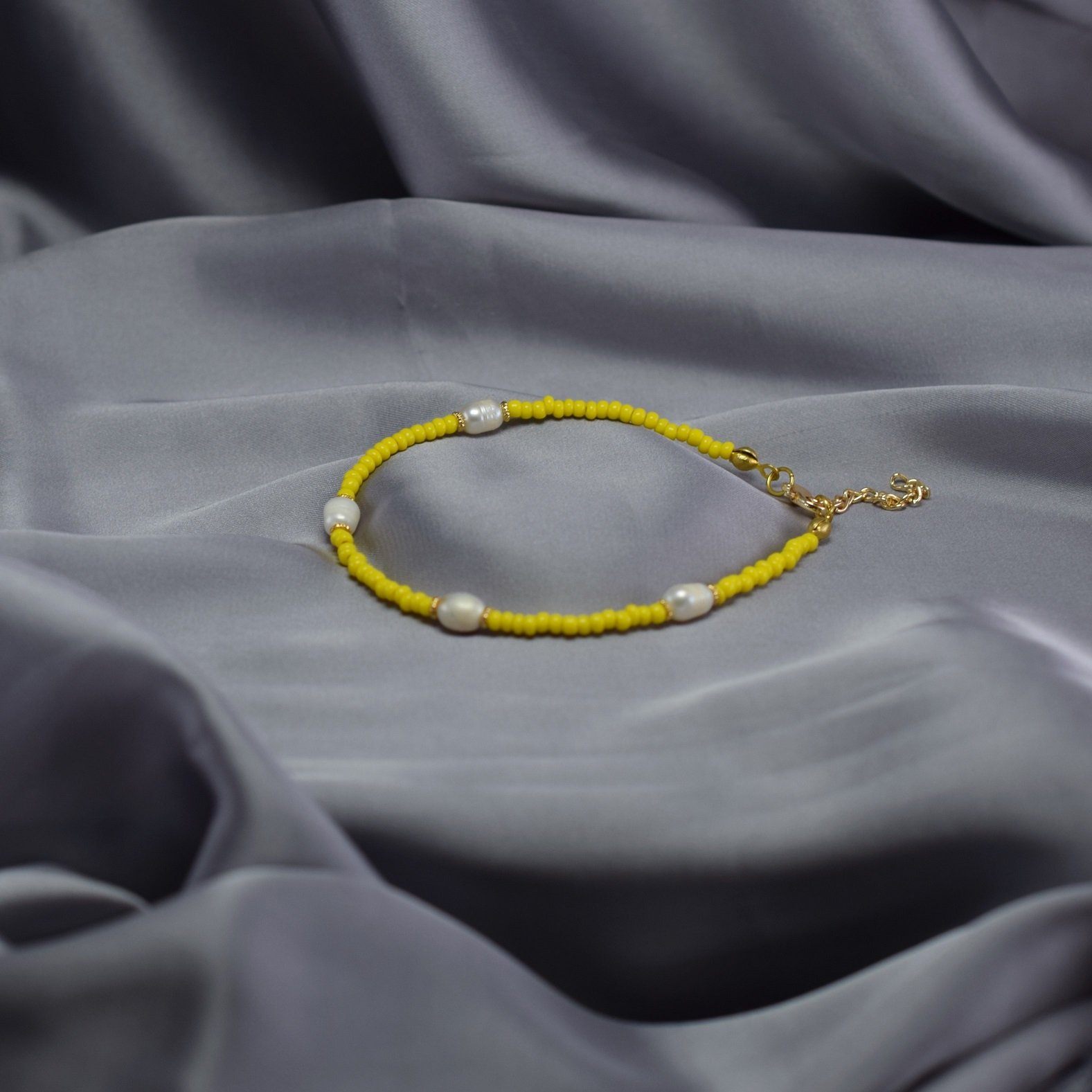 Pearl Bead Anklets - Client451