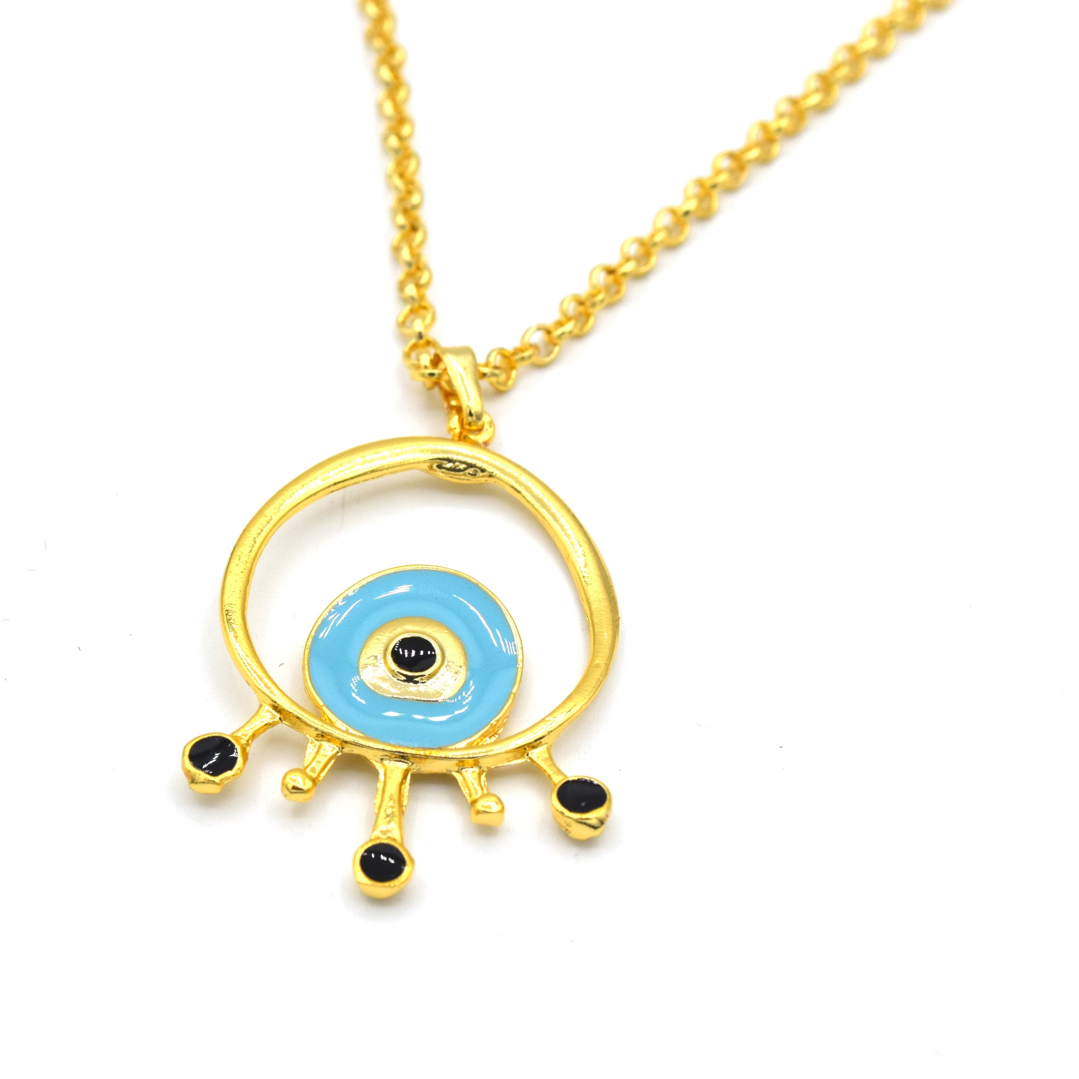 Evil Eye Necklace zee - Client451