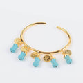 Turkuaz Cuff Bracelet - Client451