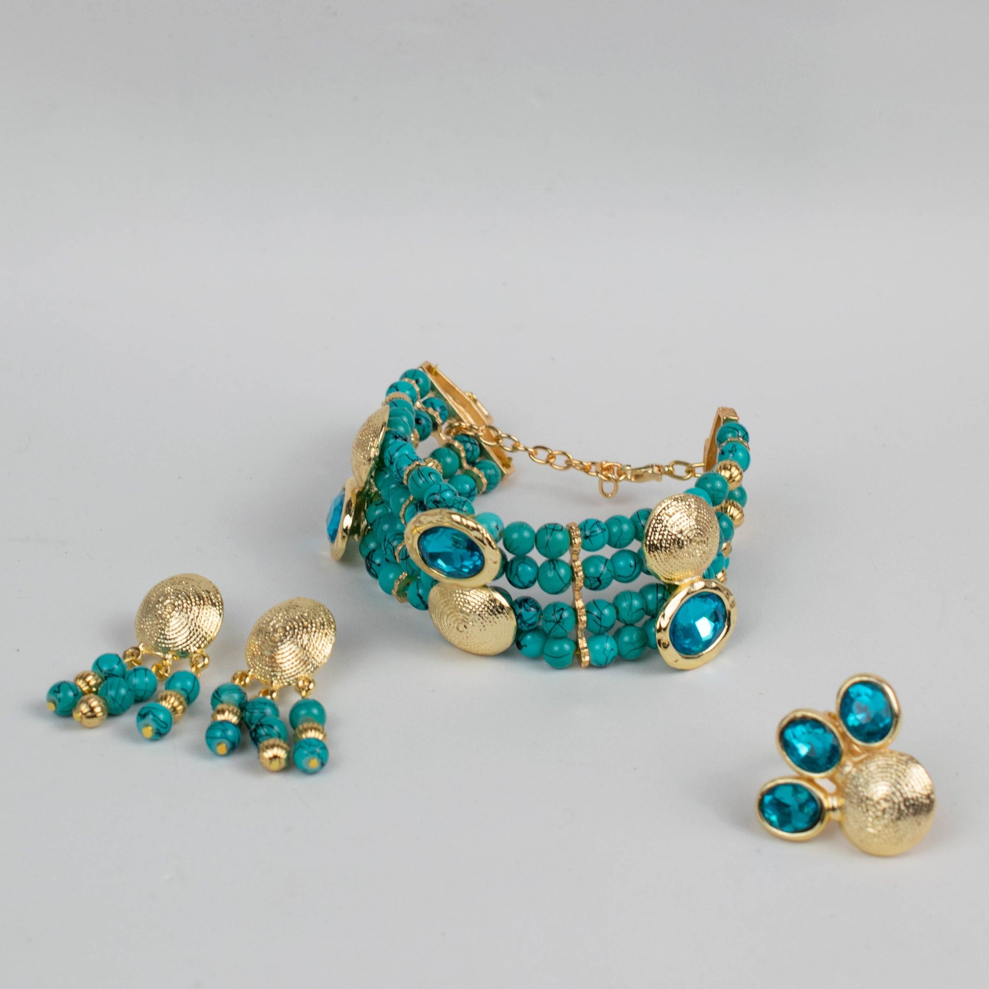 Turquoise Resmi Set - Client451