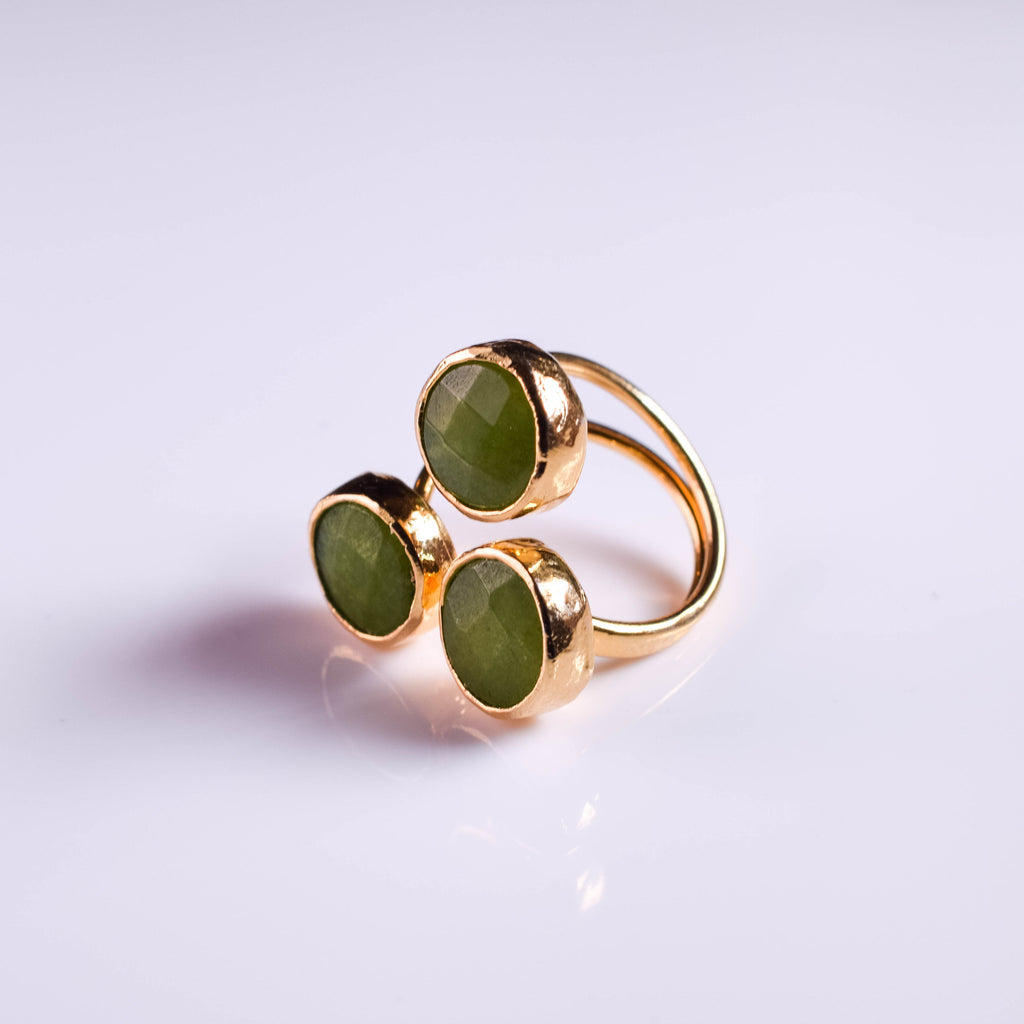 Triple Stone Ring - Client451