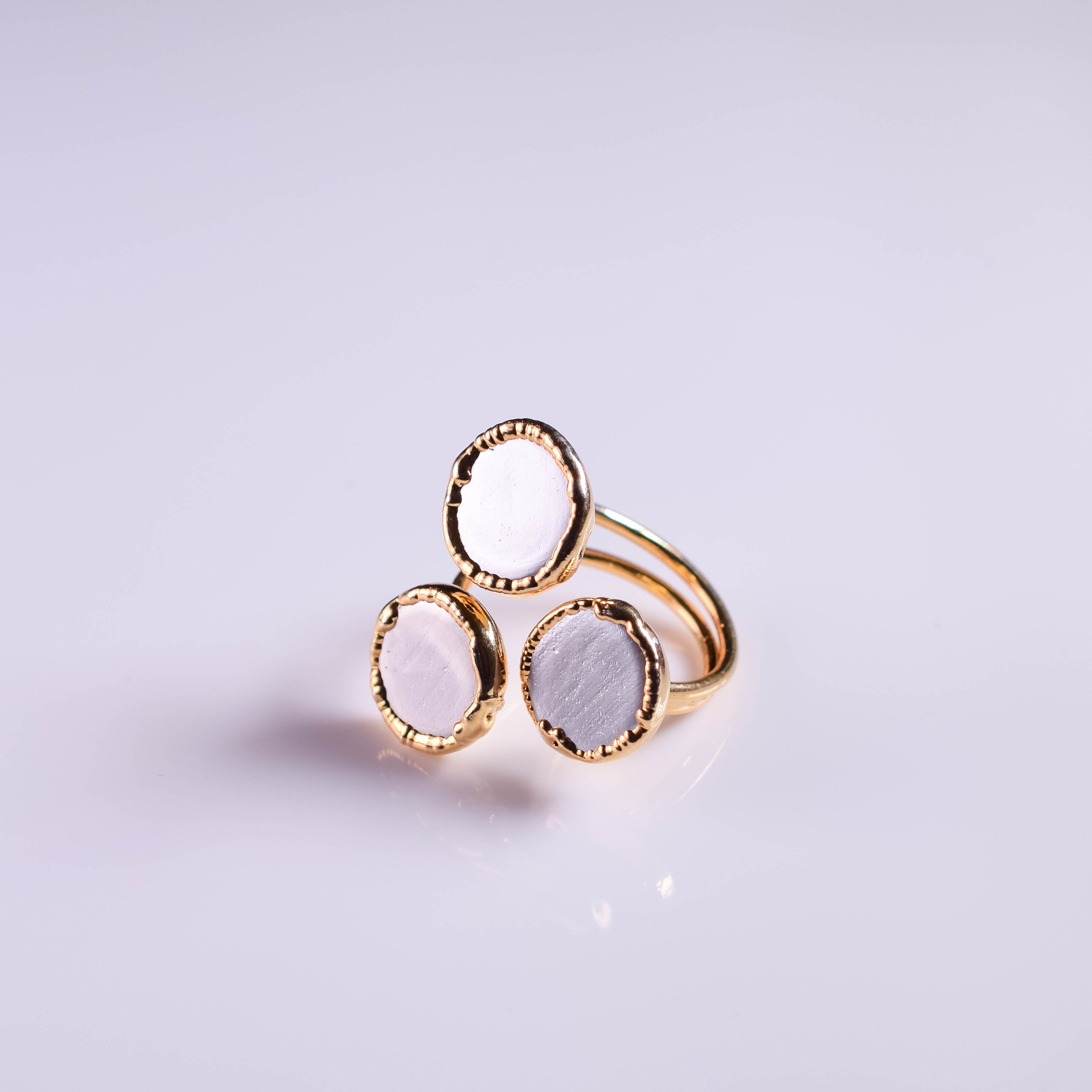 Triple Stone Ring - Client451