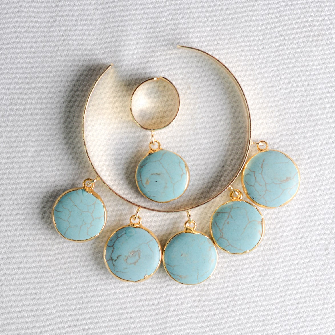 Turquoise Coin Karrah Set - Client451