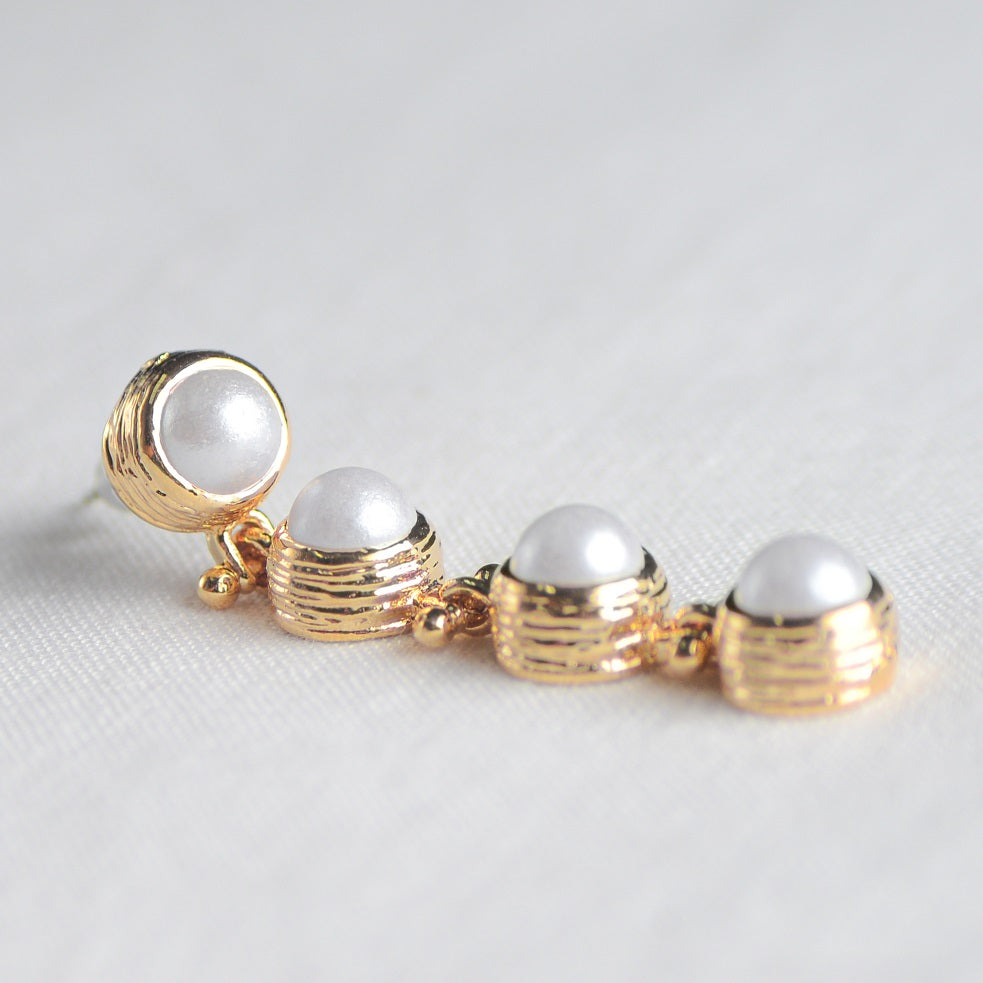 Yukari Pearl Earrings - Client451