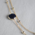 Long Stone Necklace - Client451