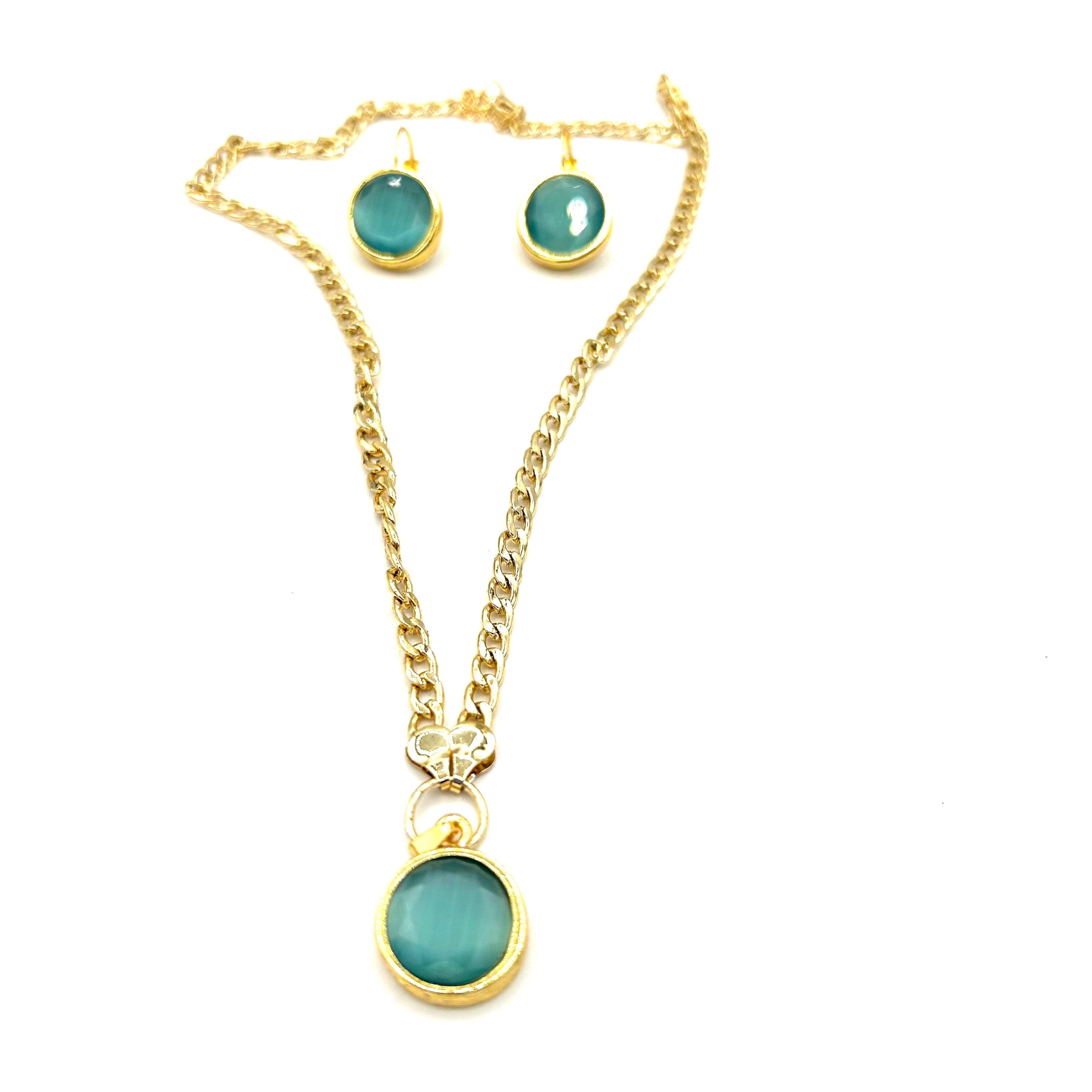 Stone Necklace Set - Client451