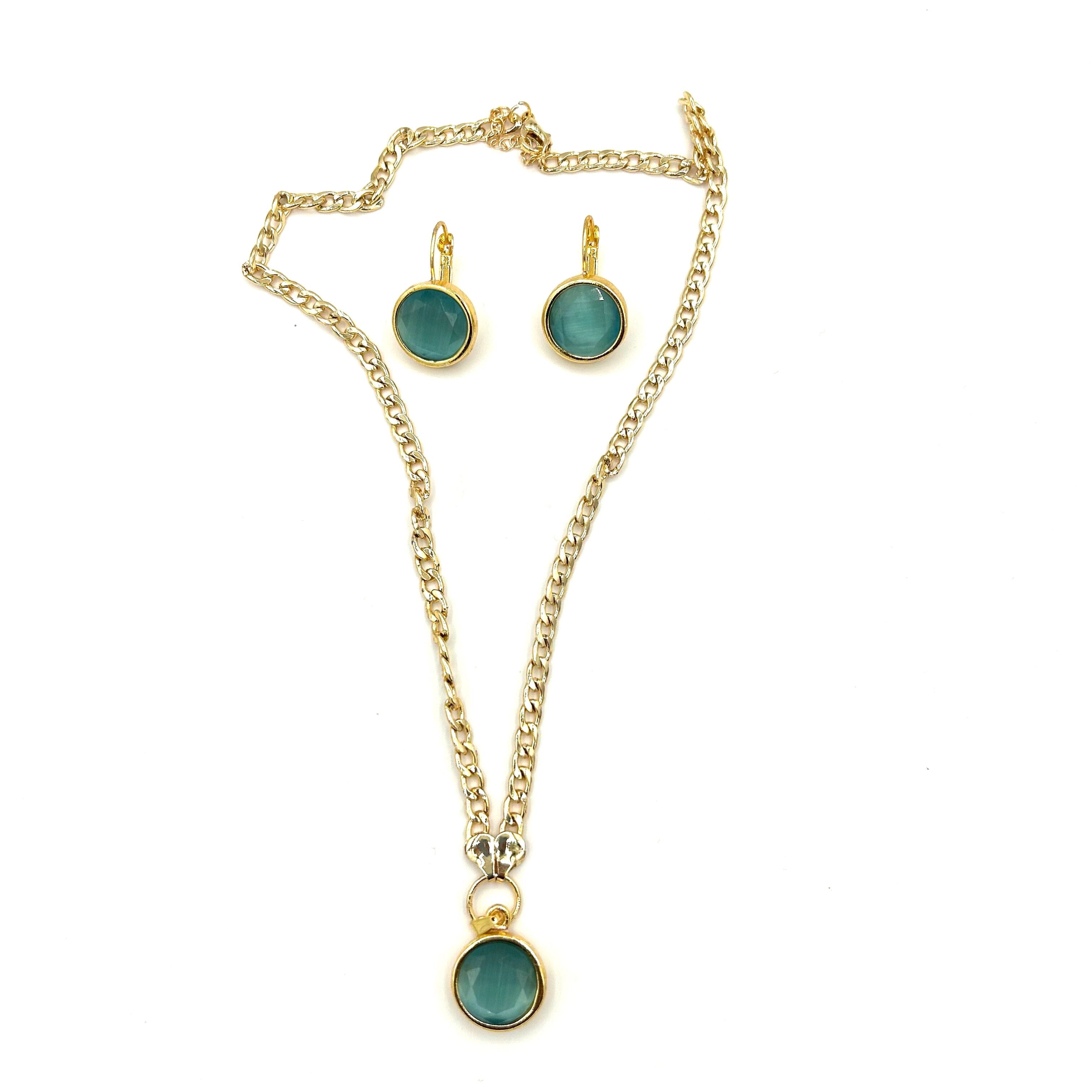 Stone Necklace Set - Client451