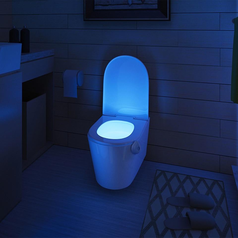 Toilet Night Light Motion-Sensor LED - Client451