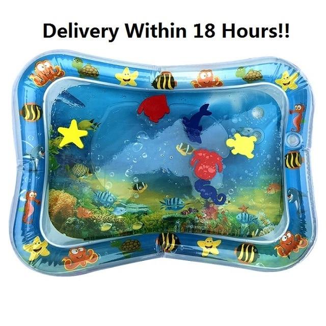 Tummy Time Inflatable Water Mat for Babies - Client451